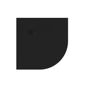 Slate Quadrant Shower Tray Black 900mm image