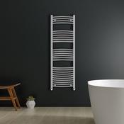 Vaporo Alta 25mm Curved Towel Rail 1500mm x 500m Chrome image