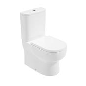 Via Fully Shrouded Closed Couple Toilet Alpha Seat image