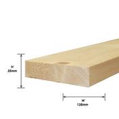 35mmx138mm (1½X5½) Whitewood Planed Timber  image