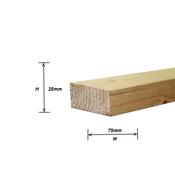 35mmx75mm (1½x3) Whitewood Rough FSC®2  image