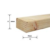 44mmx75mm (2x3) Whitewood Rough FSC®2 image