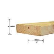 44mmx150mm (2x6) Whitewood Rough FSC®2 image