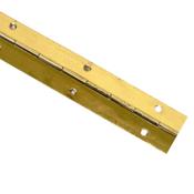 Piano Hinge Brassed 6 X 1 1/4" image