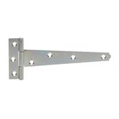 Brooks Light Zinc T-Hinges Pair 4" image
