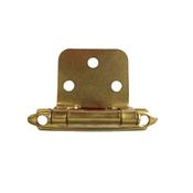 Phoenix Self Closing Cabinet Hinge Pair Brass image