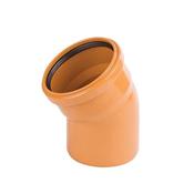 Wavin Sewer Bend 4" (110mm) 30° Single Socket image