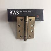 Bronze Plated Ball Bearing Hinge 1/2 Hr Fire Rated 4" image