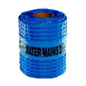 Safeline Water Mains Below Blue Warning Mesh