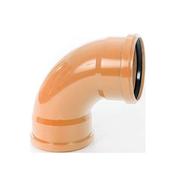 Wavin Sewer Bend 6" (160mm) 92° Double Socket image