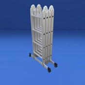 Safeline Multipurpose Aluminium Ladder 12 Foot image