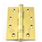 Brass Ball Bearing Hinge Pair 4"X3"X3" image