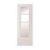 Doras Torea White Clear Glass 78"X26" image