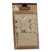 Trojan Assorted  Heavy Duty Felt Pads 42 Pack image