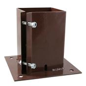 Euro Bolt Down Fence Post Shoe 75mm x 75mm image