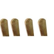 Loose Treated Timber Pickets Rounded 1.8m