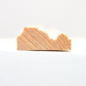 Red Deal (Pine) Dado Rail 45mm x 16mm - 2.4m image