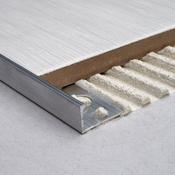 Arc Trade Square Edge Tile Trim Chrome 10mm image