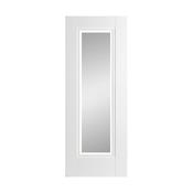 Doras Eindhoven 1 Lite White Frosted Glass 78"X26" image