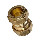 410 Brass Straight Coupler C x C 28mm image