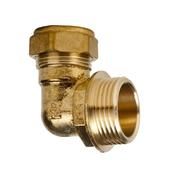 416 Brass Elbow Mi X C 3/8" X 10mm image