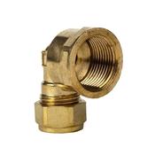 417 Brass Elbow Fi X C 3/4" X 22mm image