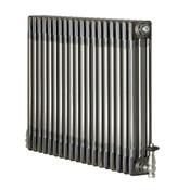 Revive 3 Column Horizontal Radiator 600mm x 904mm Raw Metal image