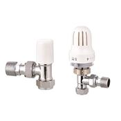 Thermostatic Radiator Valve - Trv &amp; Lock Shield Pack image