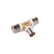 Brass IP18 Instantor Press Reducing Tee 32x16x32 image