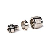 Chrome IP20 Nut &amp; Insert Adaptor To Copper Compression-1/2" x 16mm image