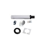 Vitodens 100 Horizontal Flue Kit 60/100 Telescopic 460-620mm image