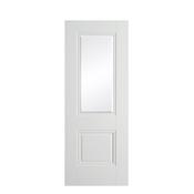 Doras Arnhem White Clear Bevelled Glass 80"x32"