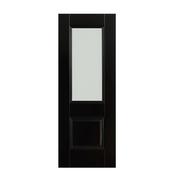 Doras Amsterdam 1 Lite Black Opal Laminate Glass All Sizes image