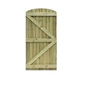 Arched Timber Utility Door 1800mm x 900mm image