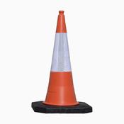 Blok N Mesh Road Traffic Cone - 1m High image