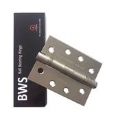 Ball Bearing Hinge Grade 11 Steel 1 Hour Fire Rated 4" Satin Nickle - 3 Pack image