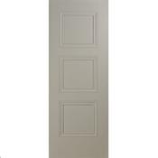 Doras Vienna 3 Panel Silk Grey 78"x28" image