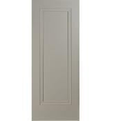 Doras Prague 1 Panel Silk Grey Door All Sizes image