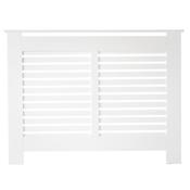 Tema Rhode Island White Radiator Cover Small image