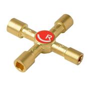 Rothenberger Brass 4 Way Key image