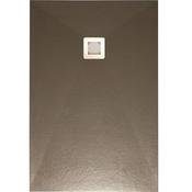 Large Slate Rectangular Shower Tray Taupe 900mm x 1700mm image