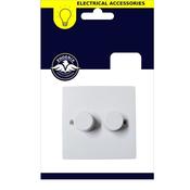 Phoenix Dimmer Switch 2 Way 2 Gang image