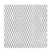 Trojan Expanded Metal Sheet - Silver Raw - 300 x 1000 x 1.2 image