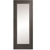 Doras Daiken Grey 1 Lite Clear Glass 80"x34" image