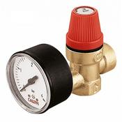 313 Series Safety Relief Valve With Pressure Gauge 1/2"F 3 Bar image