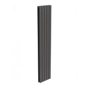 Piatto Designer Radiator 1800mm x 380mm Double Panel Anthracite image