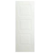 Doras Bergerac 3 Panel White Door All Sizes image