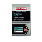 Evo-Stik Mould Resistant Wall Tile Grout White 1.5kg image