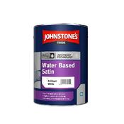 Johnstones Trade Water Based Satin Brilliant White image