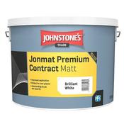 Johnstones Trade Jonmat Brilliant White 10 ltr image